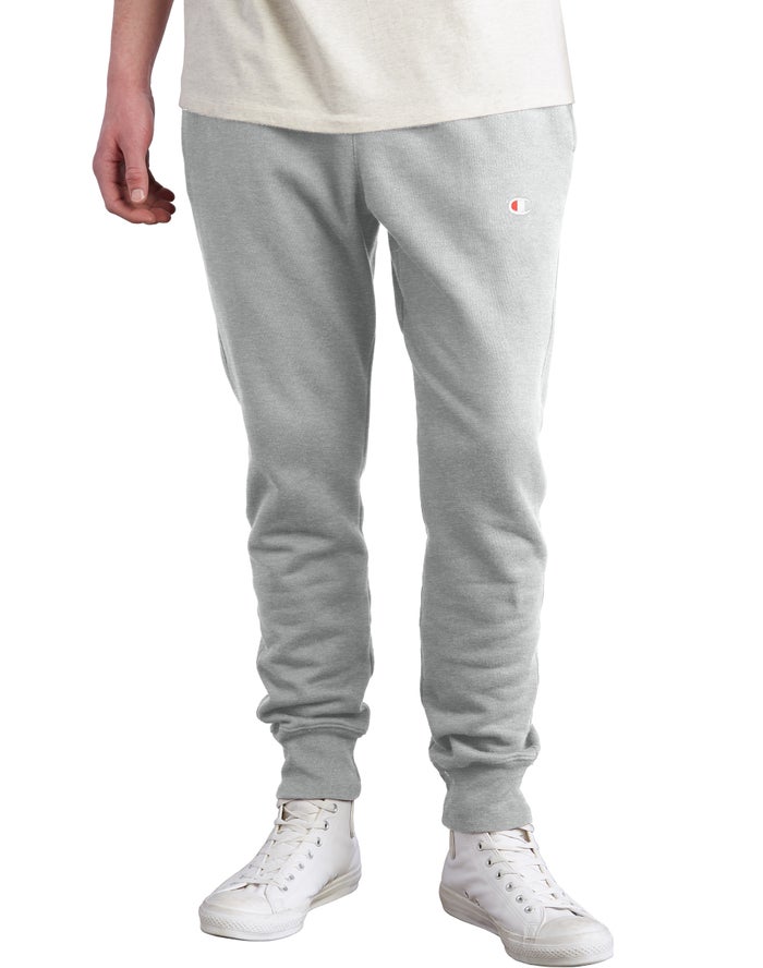 Champion Herre Joggingbukser Grå - Reverse Weave - Danmark WGM-675801